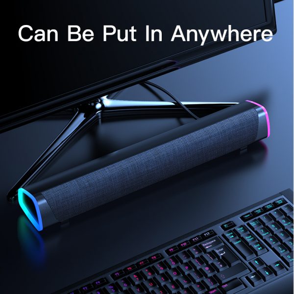 Caixa de Som Subwoofer 4D Bluetooth para Computador e Notebook