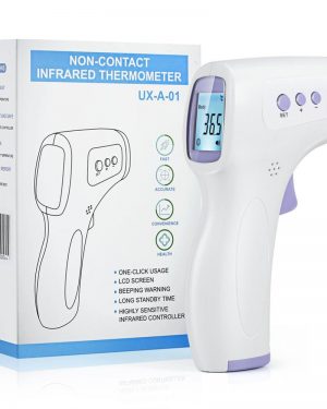 Termômetro infravermelho para testes de temperatura sem contato (Púrpura)
